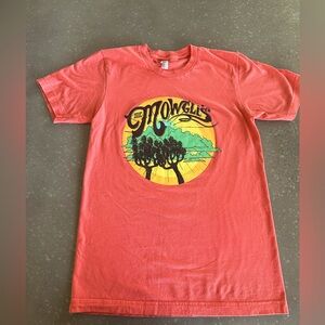 American Apparel salmon color size small T-shirt THE MOWGLI’s vintagey look